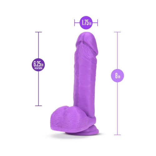 Dildo de Doble Densidad Neo 8 in. - Brillante y Realista