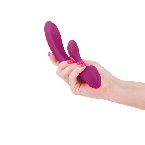 Vibrador de Silicona Obsession Bonnie Rosa Oscuro