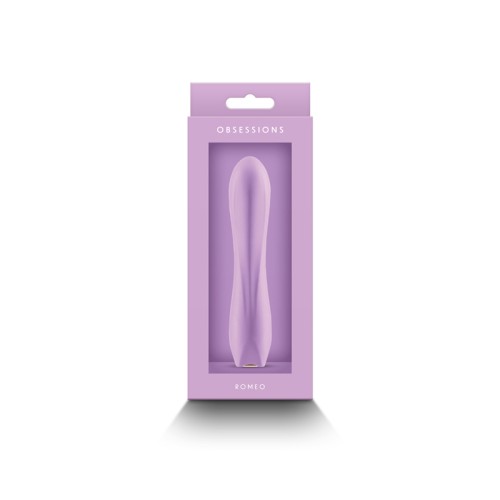 Vibrador Obsesión Romeo Púrpura Claro