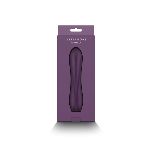 Obsession Romeo Vibrator Dark Purple - Rechargeable