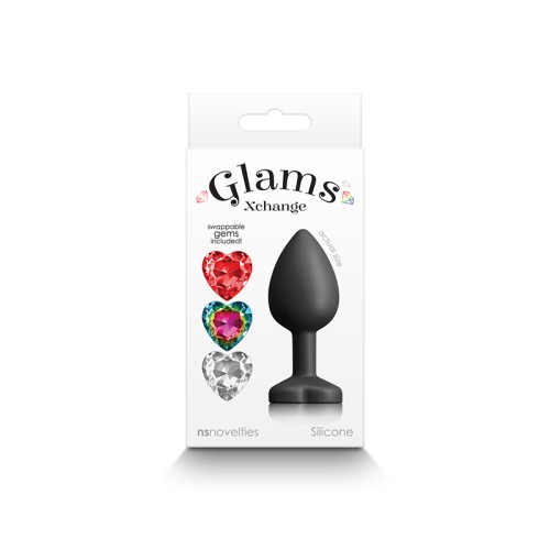 Glams Xchange Heart Anal Plug