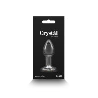 Plug de Cristal con Gemas de Arcoíris Pequeño