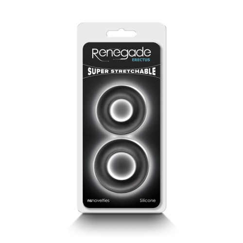 Anillos para el Pene Renegade Negro