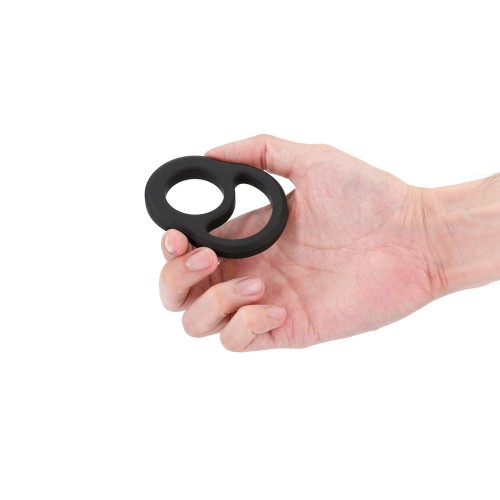 Renegade Cradle Stretchy Rings in Black