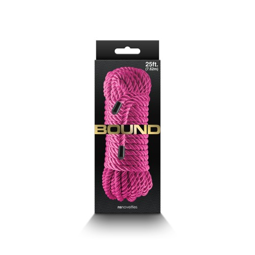 Bound Pink Rope for BDSM Fun