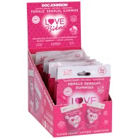 Love Bites Female Sensual Gummies for Enhanced Pleasure