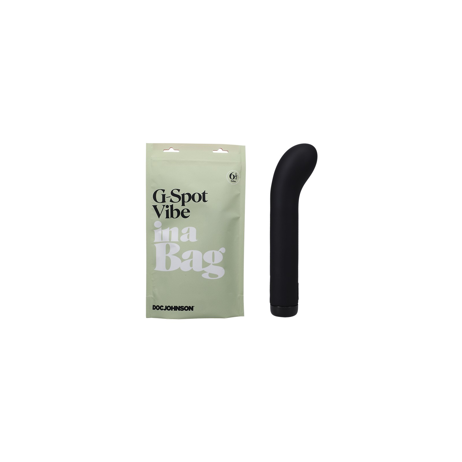 Doc Johnson Vibrador de Silicona Recargable para G-Spot