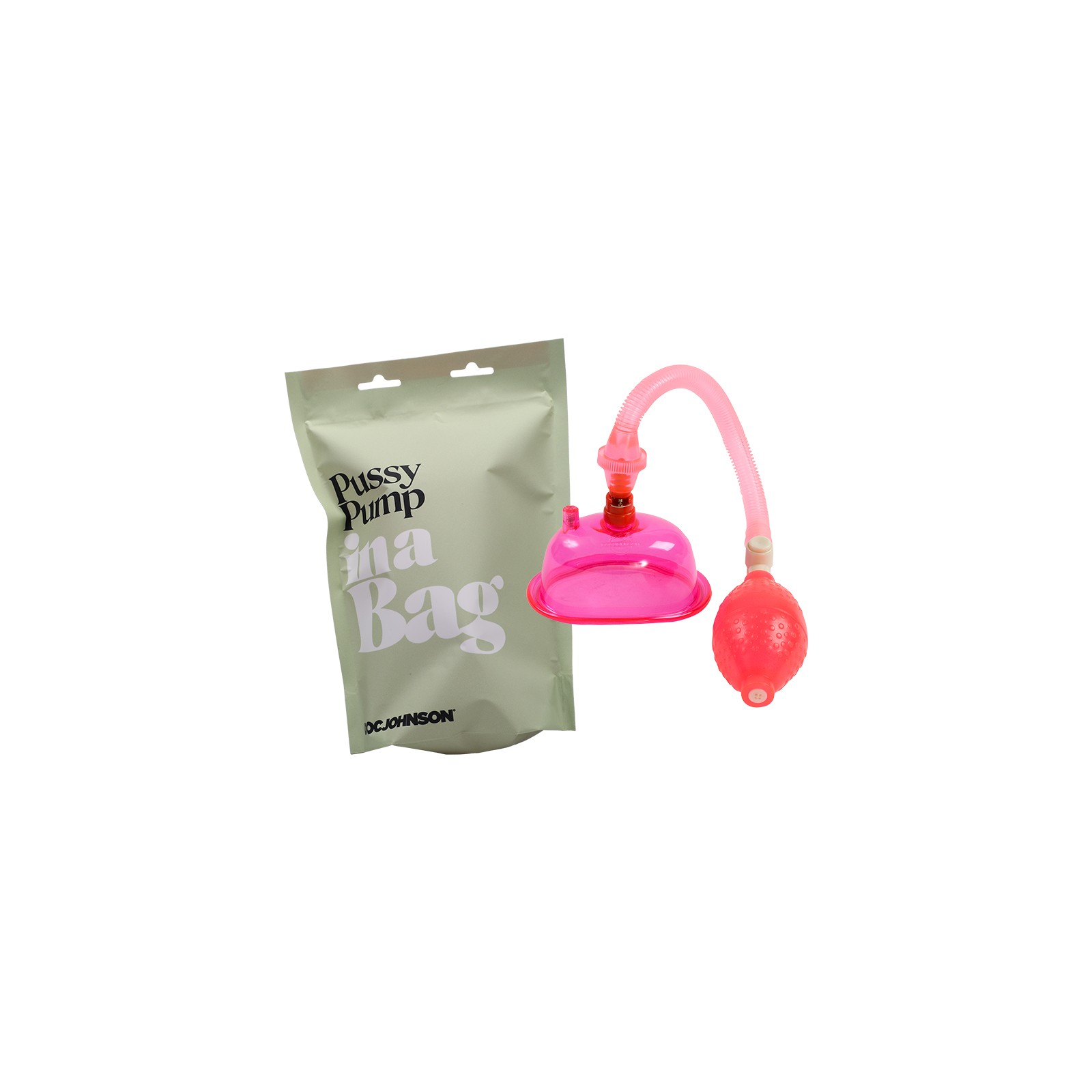 Doc Johnson Pussy Pump Pink In A Bag