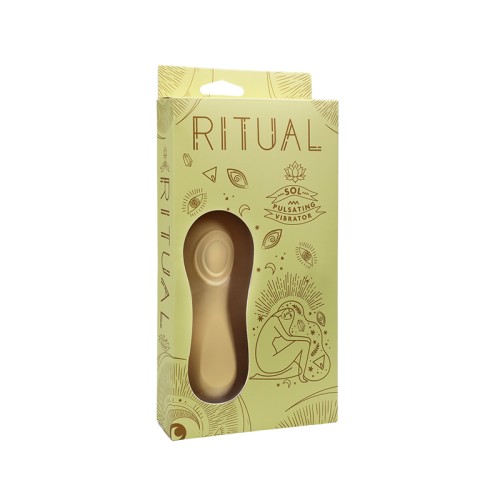 Vibrador Pulsante RITUAL Sol Recargable