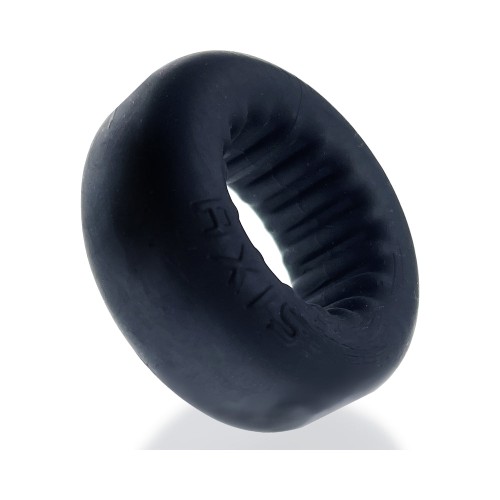 Anillo para el Pene Oxballs Axis Rib Griphold - Negro Hielo