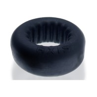 Anillo para el Pene Oxballs Axis Rib Griphold - Negro Hielo