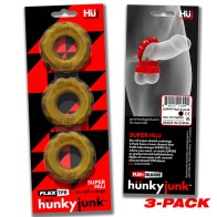 Hunkyjunk SuperHuj 3-Pack Cockrings