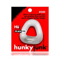 Hunkyjunk Zoid Anillo para el Pene Trapezoidal Clear Ice