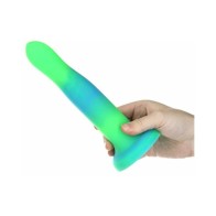 Addiction Rave Bendable Silicone Dildo 8 in Glow in the Dark