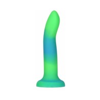 Addiction Rave Bendable Silicone Dildo 8 in Glow in the Dark