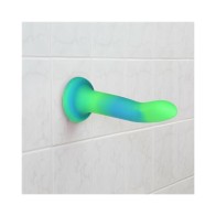 Addiction Rave Bendable Silicone Dildo 8 in Glow in the Dark