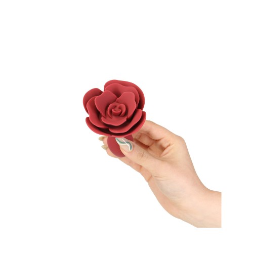 LUX Active Rose Silicone Butt Plug - Unique Design