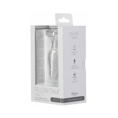 Pillow Talk Fancy Glass Anal Plug