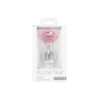 Plug Anal de Vidrio Rosy - Placer Elegante