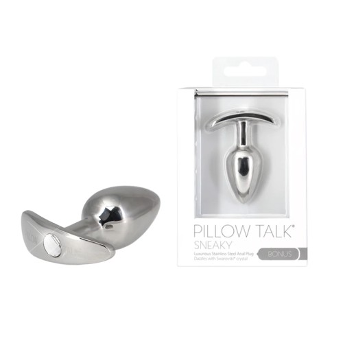 Plug Anal Acero Inoxidable Pillow Talk Sneaky