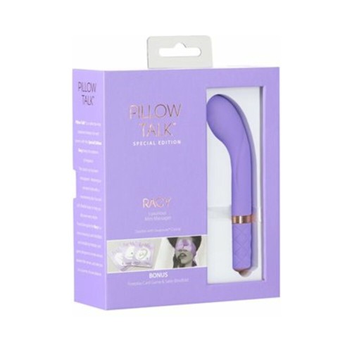 Pillow Talk Special Edition Racy Mini G-Spot Vibrator with Swarovski Crystal