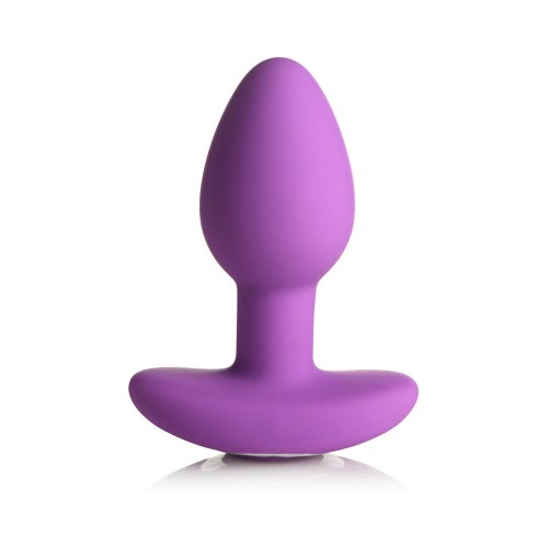 Curve Toys Gossip Pop Rocker Remote-Controlled Silicone Vibrating Anal Plug Violet