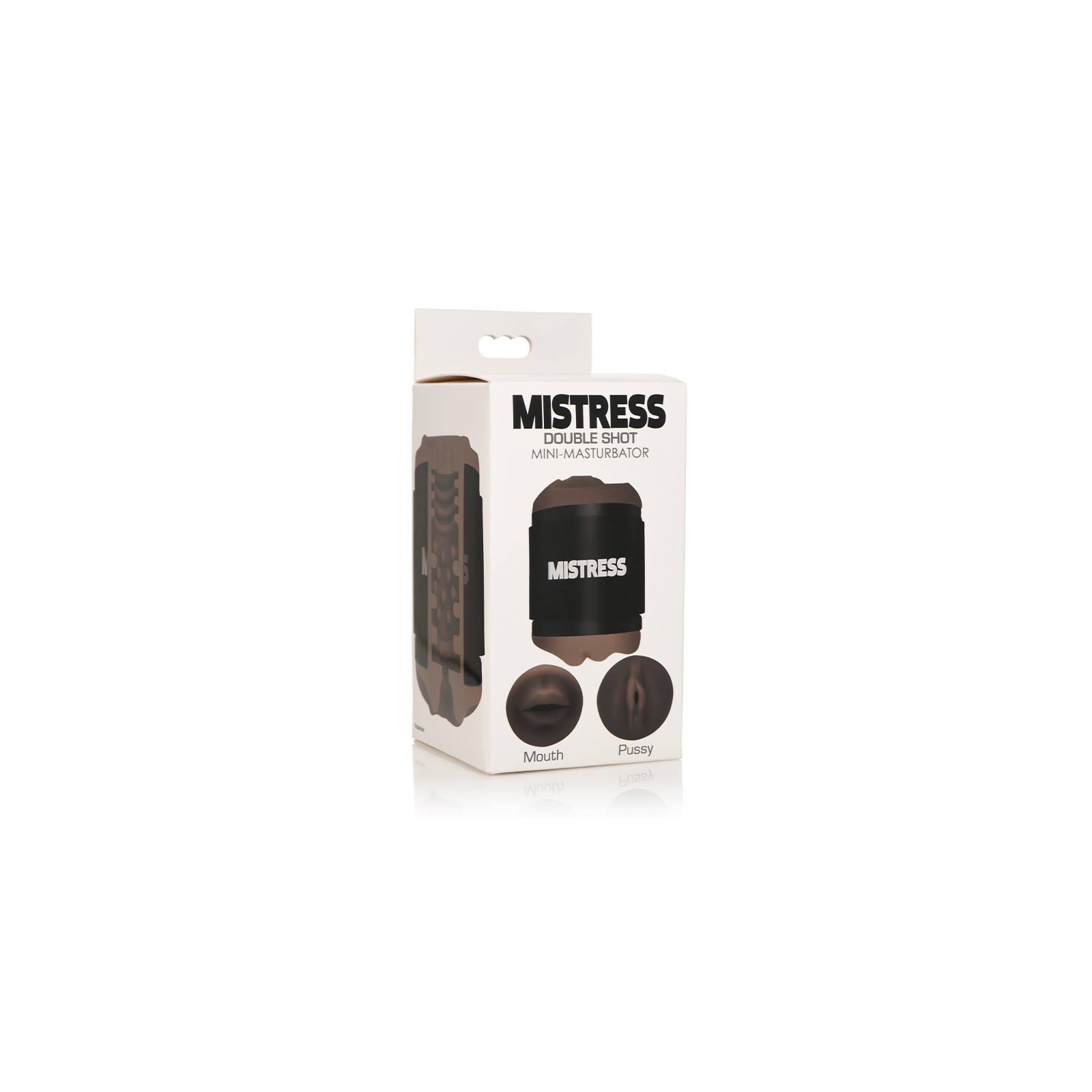 Mini Masturbador Doble Shot Mistress para el Placer Supremo