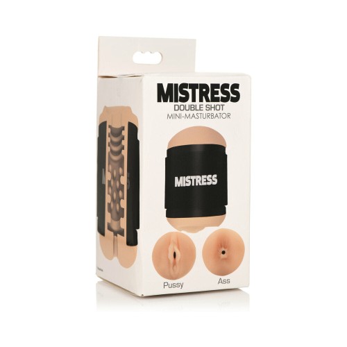 Masturbador Mini Doble Shot Mistress de Curve Toys