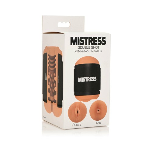 Mini Masturbador Doble Shot Mistress