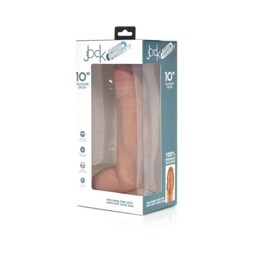 Curve Toys Jock Dual Density Silicone Dildo | Realistic Pleasure