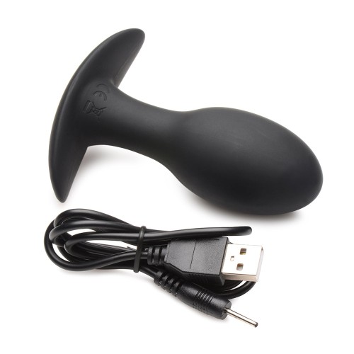 Rooster Rumbler Vibrating Silicone Anal Plug