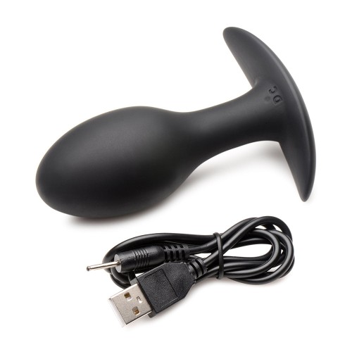 Plug Anal Vibrante Curve Toys Rooster Rumbler para Placer Vibrante