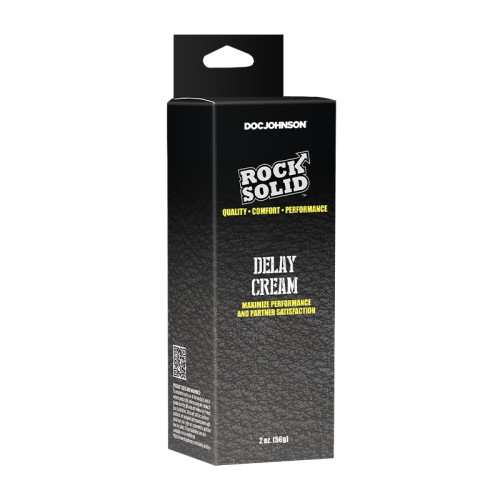 Rock Solid Delay Cream for Longer Pleasure