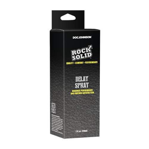 Rock Solid Delay Spray for Lasting Performance