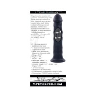 Dildo Vibrador Black Thunder de Evolved