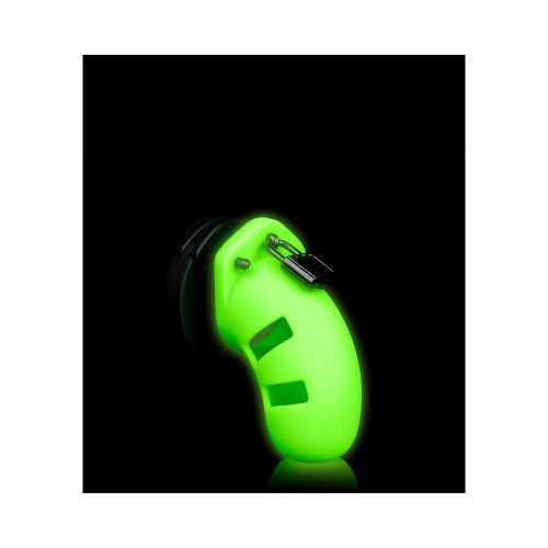 Ouch! Glow in the Dark Cock Cage - Neon Green