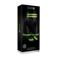 Ouch! Glow in the Dark Bondage Set for Intense Play