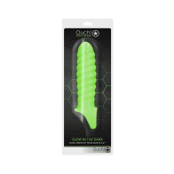 Ouch! Glow in the Dark Stretchy Penis Sleeve Neon Green