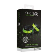 Ouch! Glow in the Dark Handcuffs Neon Green