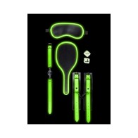 Ouch! Glow in the Dark 7-Piece Bondage Kit