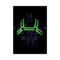 Ouch! Glow in the Dark Bulldog Harness for Exciting Bondage