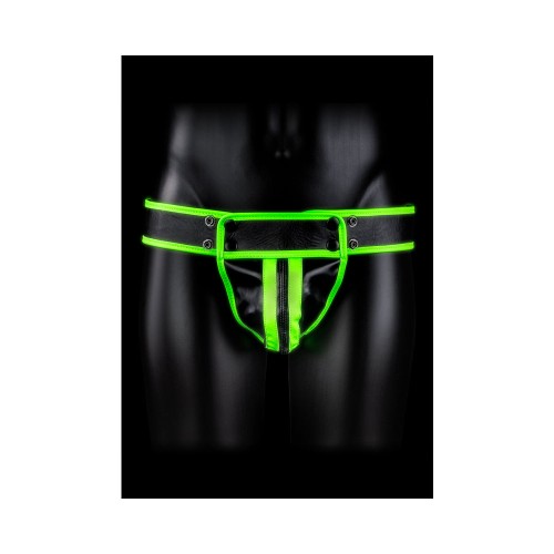 Jock Strap a Rayas Glow in the Dark Ouch!