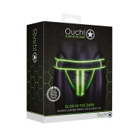 Ouch! Glow in the Dark Jockstrap for Bondage Play