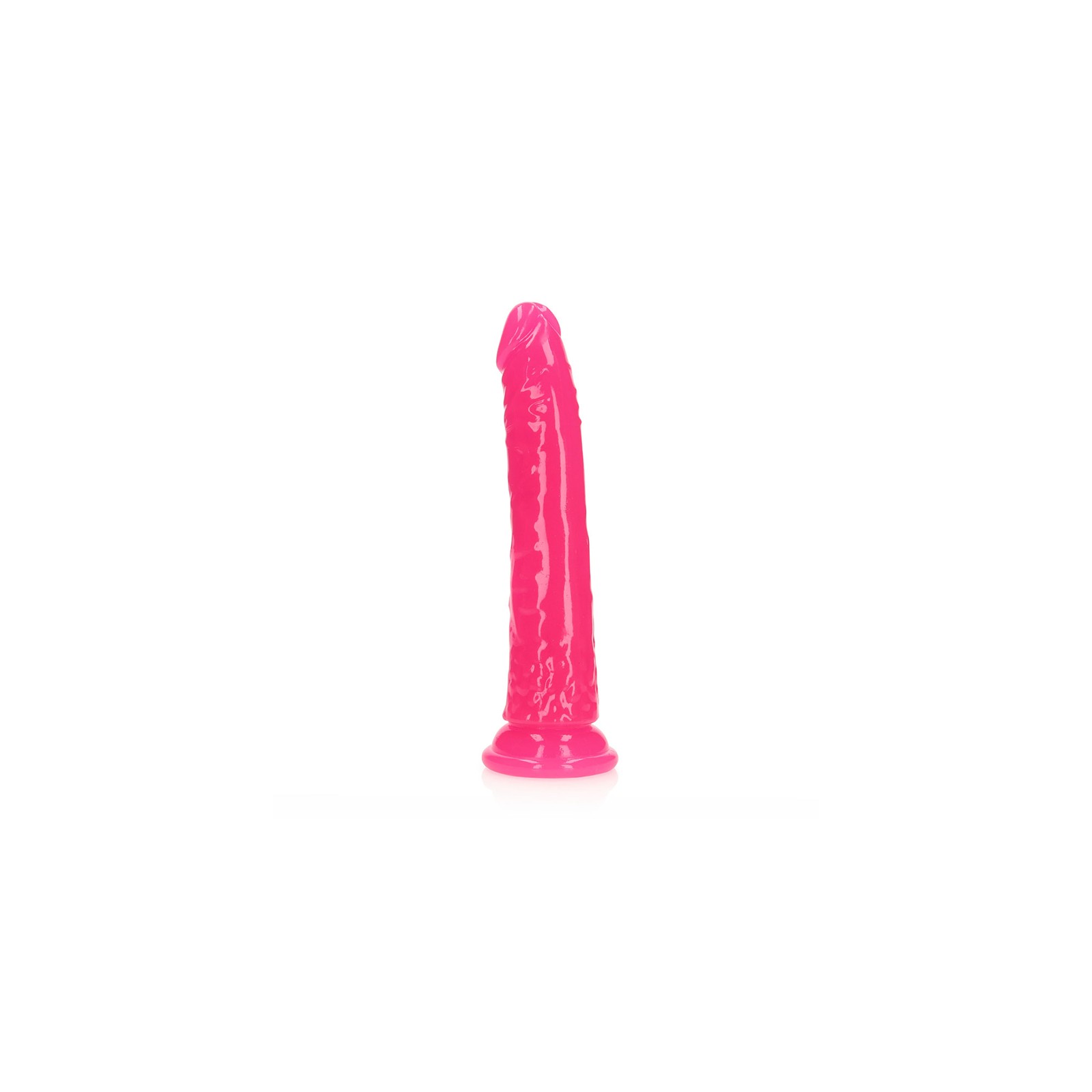 RealRock Glow in the Dark Slim Dildo for Vibrant Fun