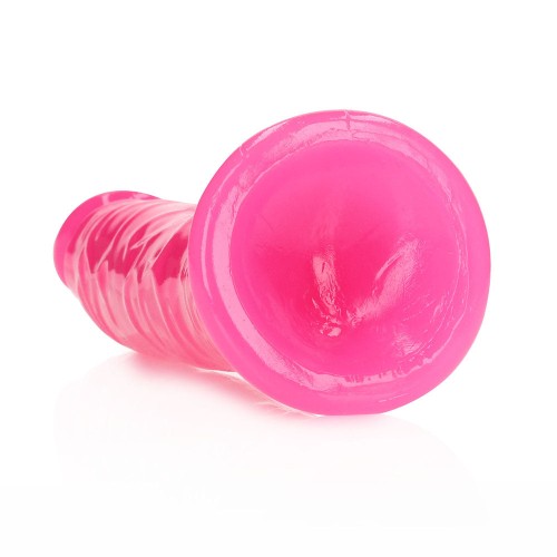 RealRock Glow in the Dark Slim Dildo for Vibrant Fun