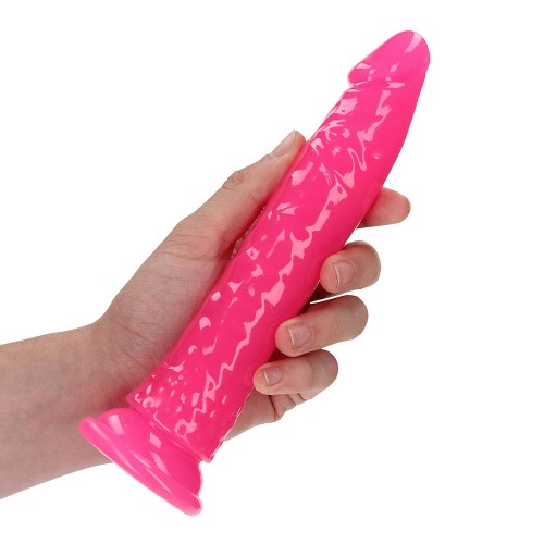 RealRock Glow in the Dark Slim Dildo for Vibrant Fun