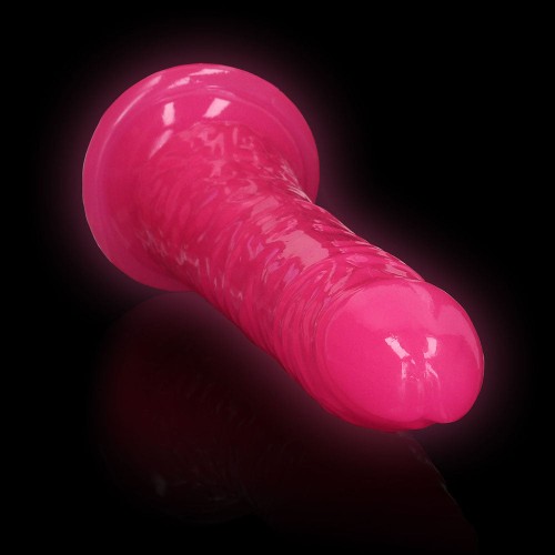 RealRock Glow in the Dark Slim Dildo for Vibrant Fun