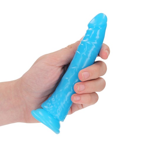 RealRock Glow in the Dark Slim Dildo - Exciting Fun