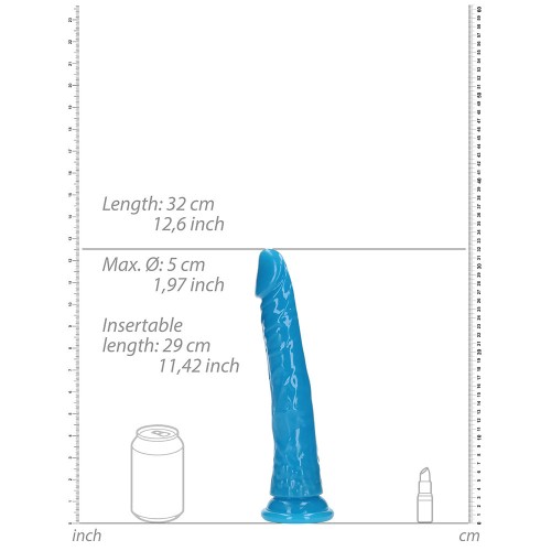 Dildo que Brilla en la Oscuridad de RealRock para Placer