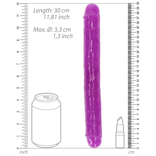 Dildo Doble que Brilla en la Oscuridad para Placer Total